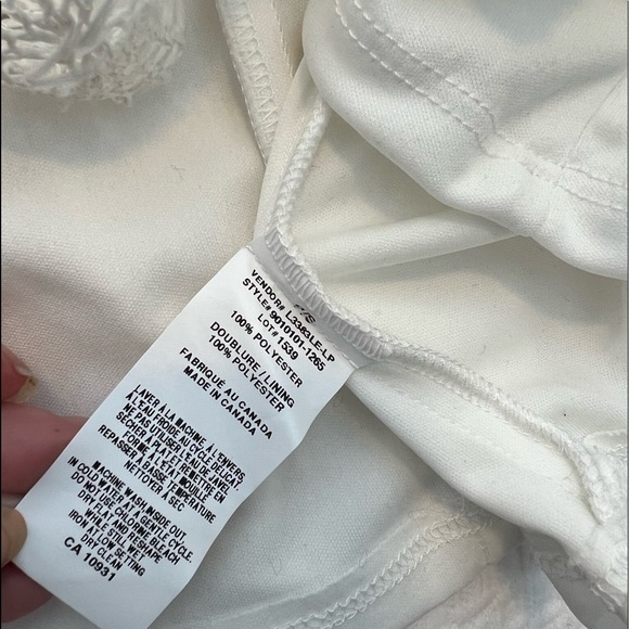 Rosegold Petite White Net Lace Overlay Dress - Picture 13 of 16